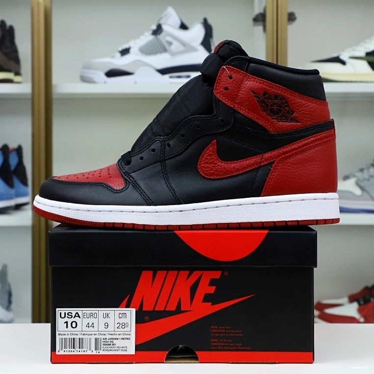 RETRO 'BRED' JORDAN 1 OG AIR HIGH 0114